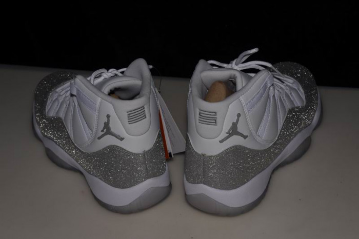 jordan 11 retro white metallic silver - ar0715-100