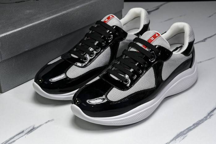 PR sneakers black and white copshoe PR-123