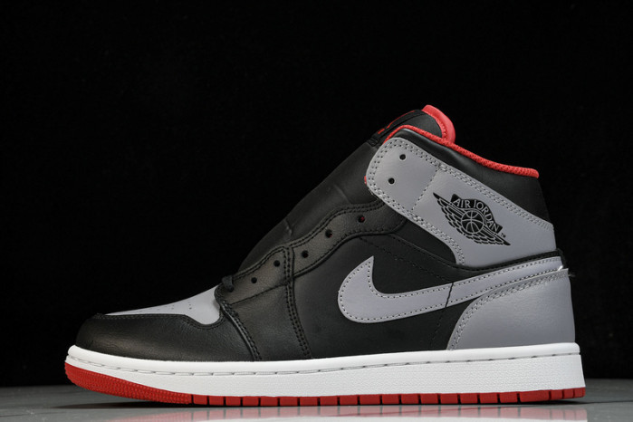 jordan 1 mid bred shadow - dq8426-006