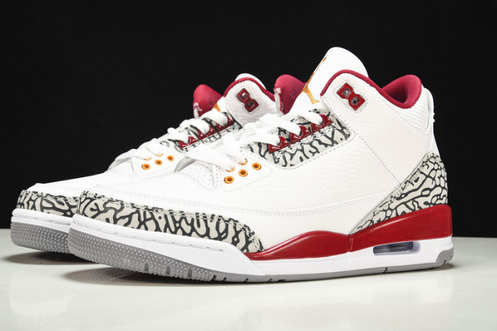 jordan 3 retro cardinal red - ct8532-126
