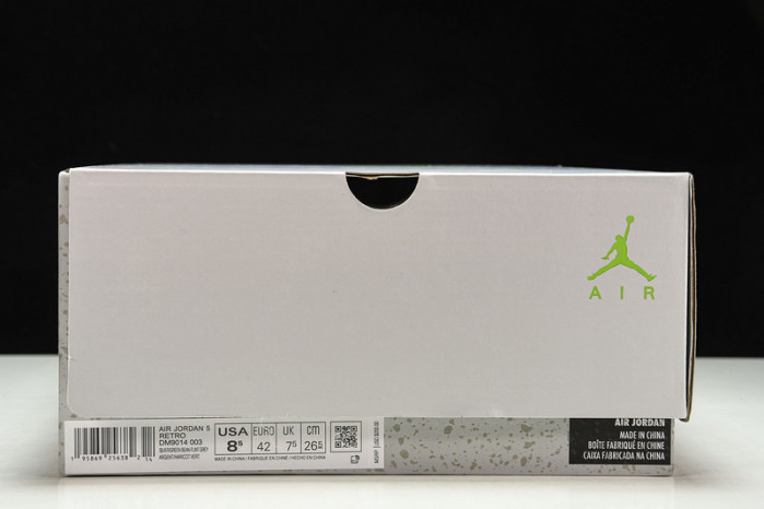 air jordan 5 green bean 2022 dm9014-003