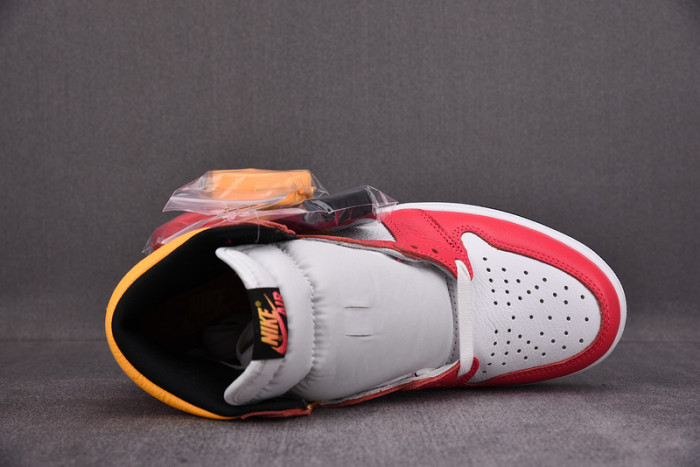 jordan 1 retro high og light fusion red - 555088-603