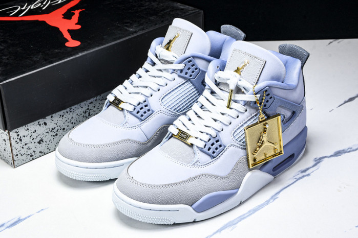 Jordan 4 Retro NCAA UNC Tar heels PE HV9204-407