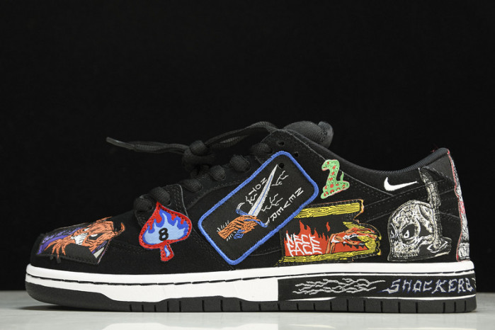 nike sb dunk low neckface - dq4488-001