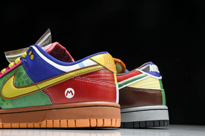 nike dunk low mario kart cusT0m dh0952-102
