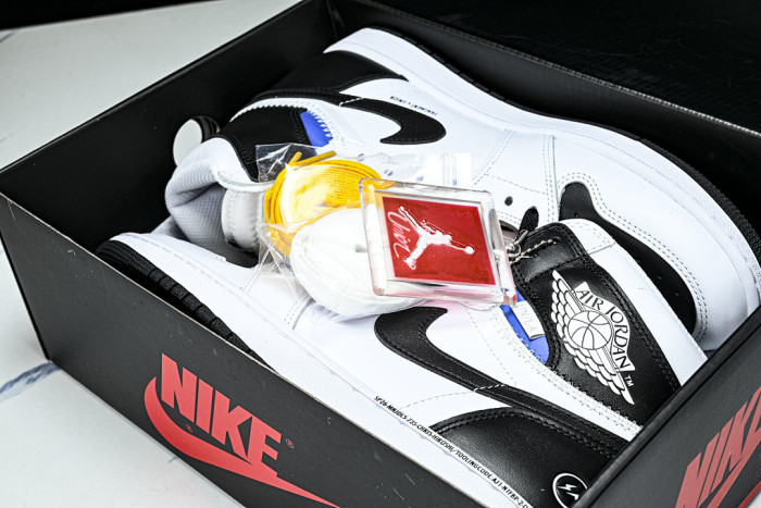jordan 1 Retro High OG SP Fragment x Union LA White Black II7282-100