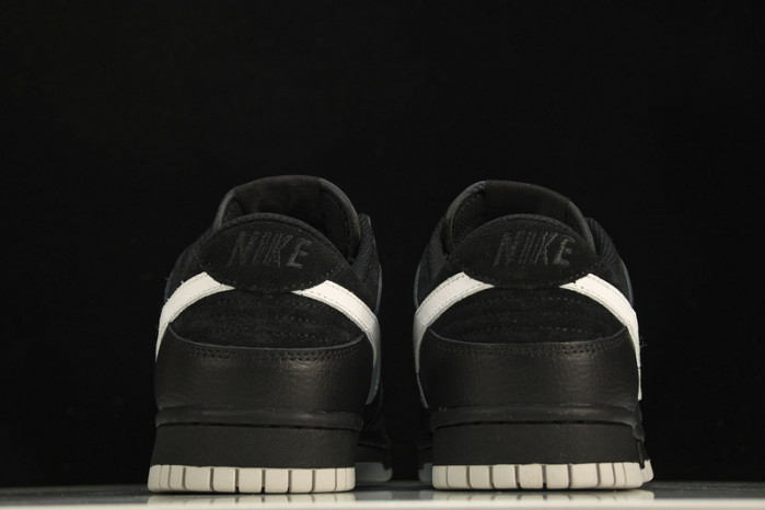 nike dunk low black electrolime white - 318020-031