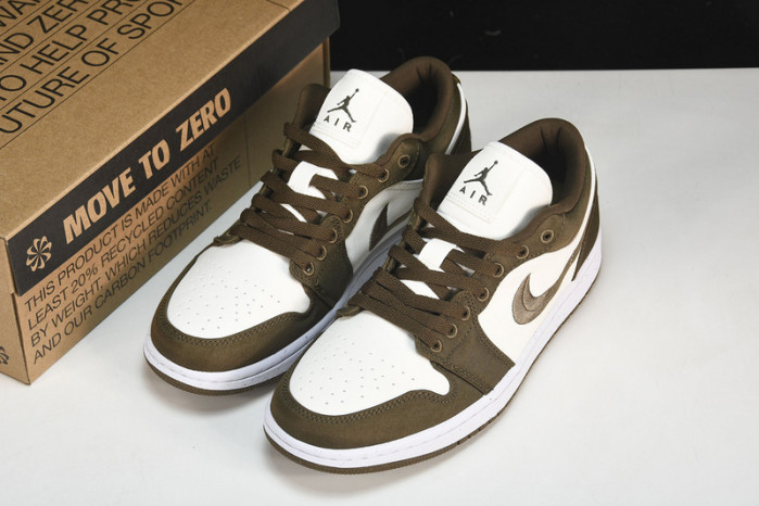 jordan 1 low se light olive (w) - dv0426-301