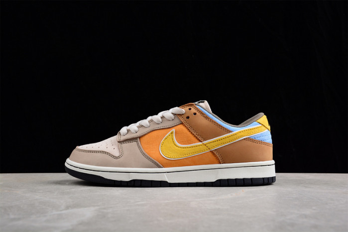 otomo katsuhiro x nike sb dunk low steamboy ost brown gold orange lf0039-018