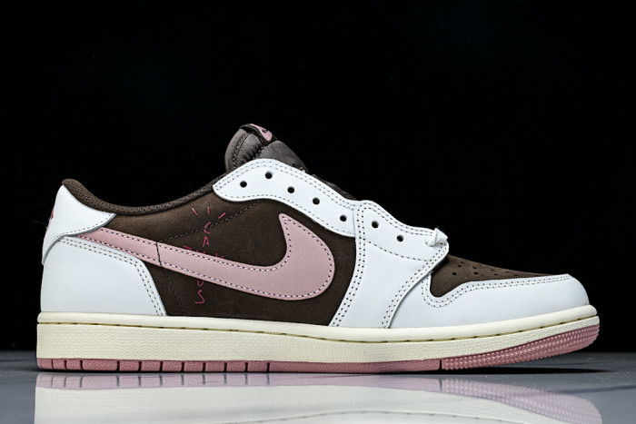 Travis Scott x Air Jordan 1 Low OG Dark Pony Pink OxF0rd DZ4137-206