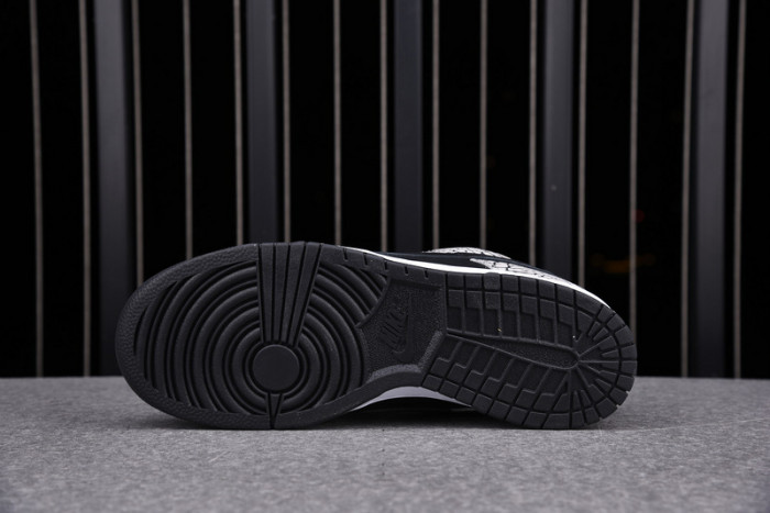 nike dunk sb low s*upre*me black cement 304292-131