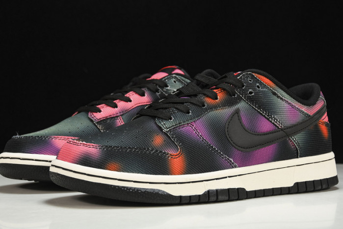 nike dunk low graffiti pink - dm0108-002