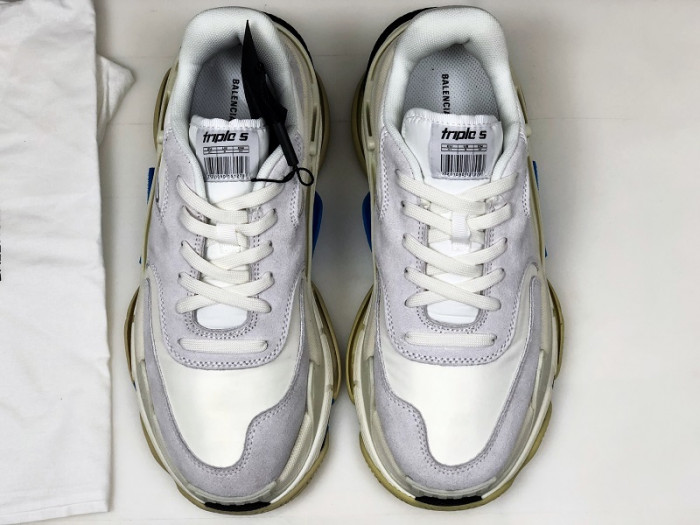 bl triple s white suede 500597 w0971 9000