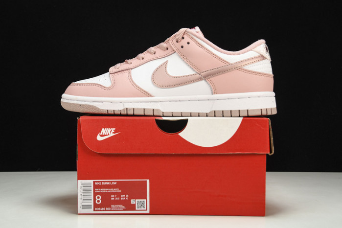 nike dunk low pink velvet (gs) - do6485-600