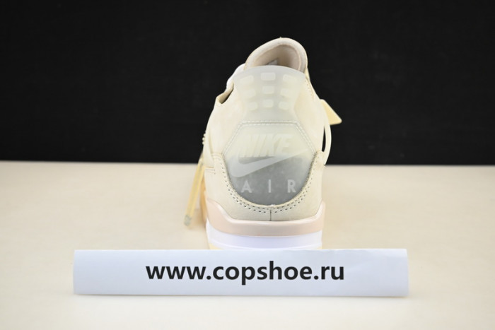 jordan 4 retro off-white sail - cv9388-100