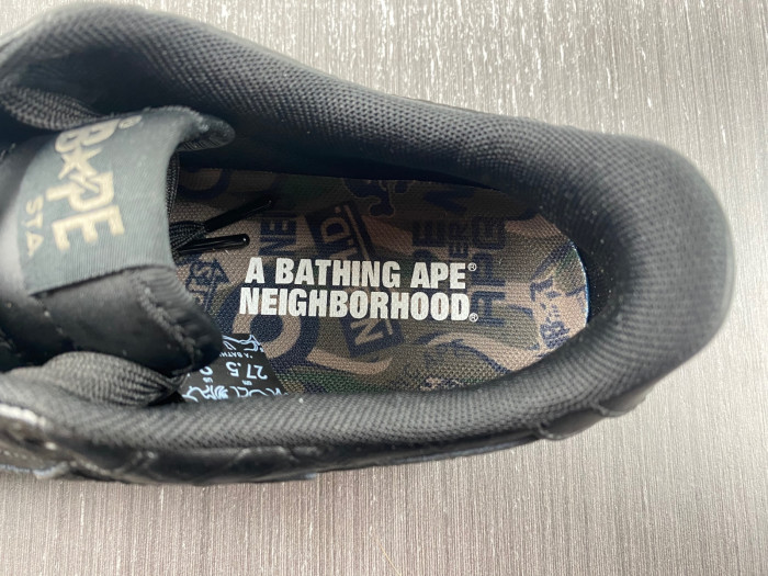 a bathing ape bape sta low copshoe bp-206