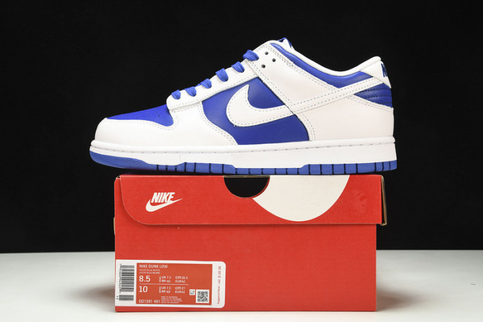 nike dunk low racer blue white - dd1391-401