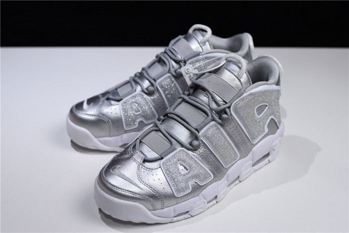 nike air more uptempo metallic silver 917593-003