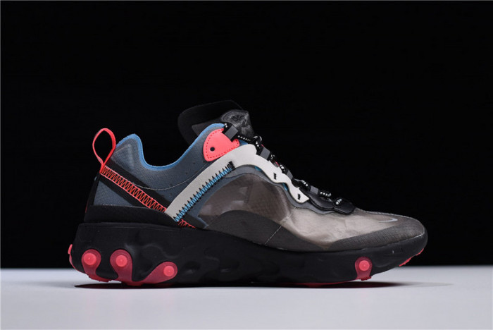 nike react element 87 blue chill solar red aq1090-006