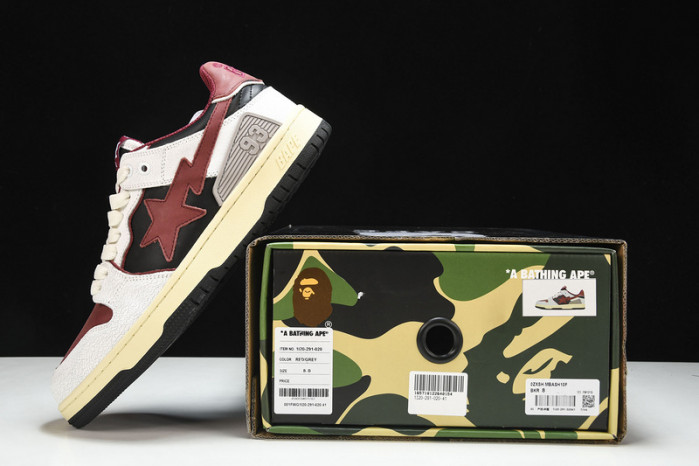 a bathing ape bape sta low copshoe bp-177