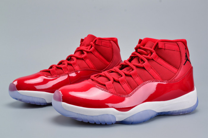 air jordan 11 retro“gym red” mens 378037-623