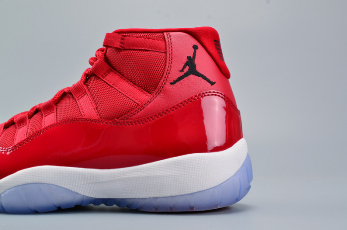 air jordan 11 retro“gym red” mens 378037-623