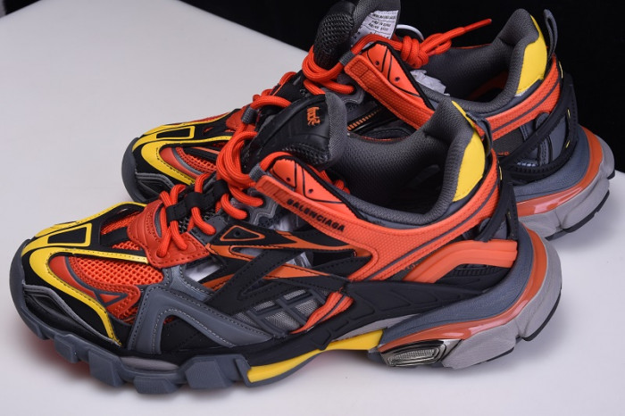 bl sneaker tess.s.gomma 4.0 orange black 570391 w2gn8 2008