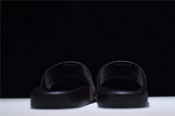 gc leather slide sandal with tiger 456234 k5y00 8919